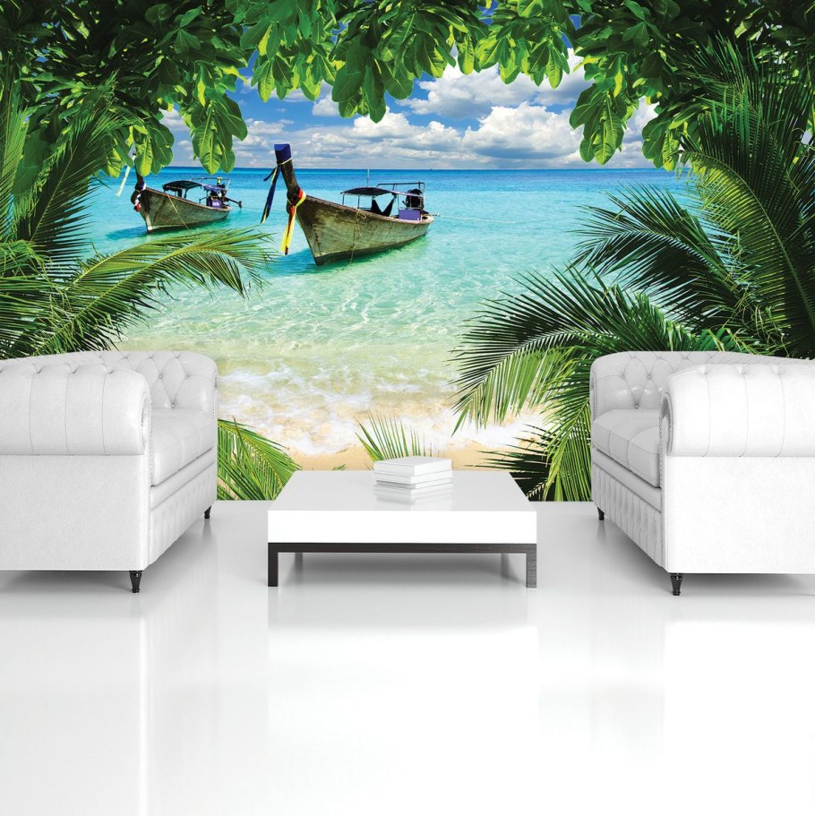 Панно вид из окна