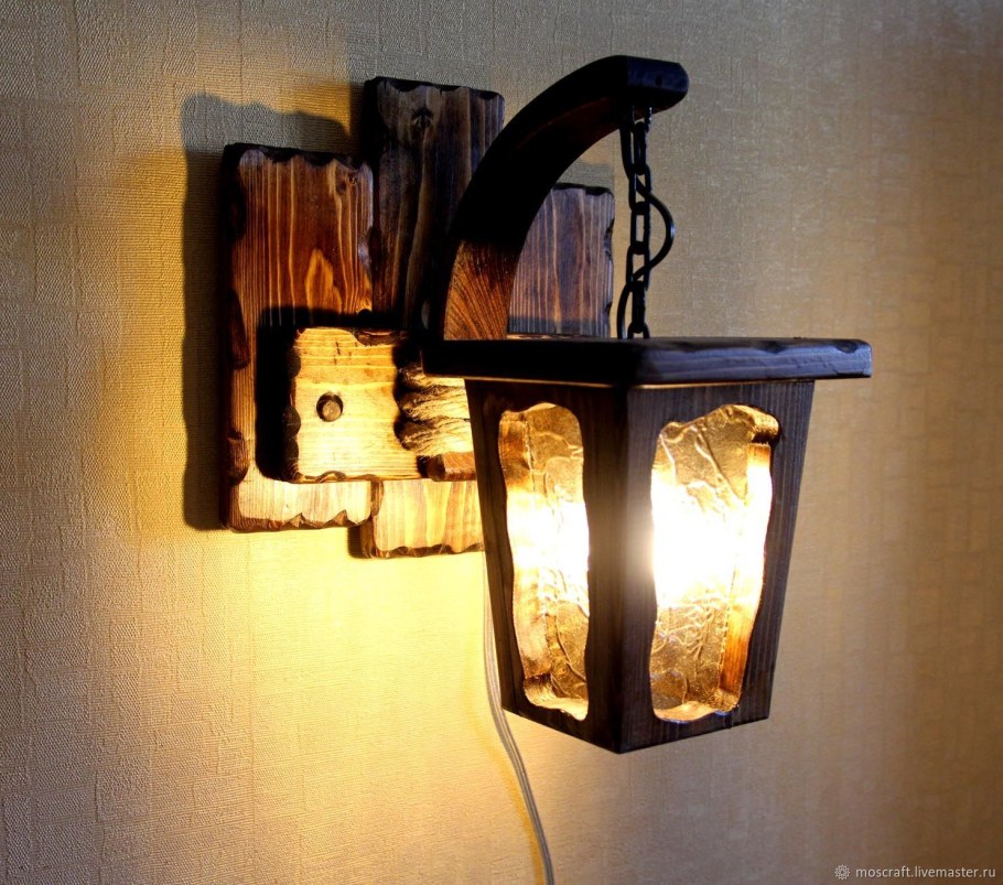 Настольный светильник в стиле лофт