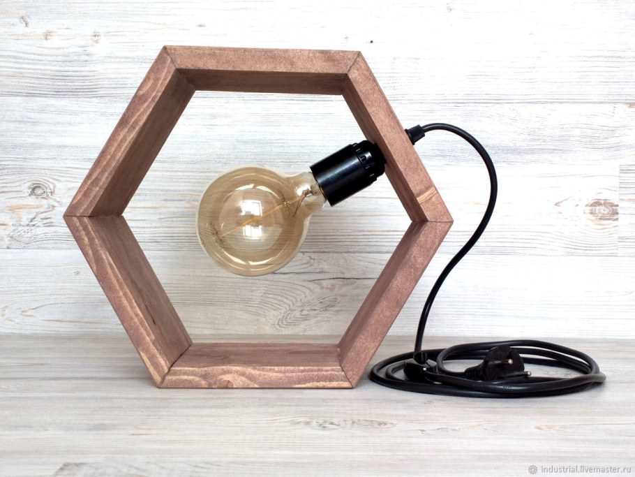 Светильник цветок