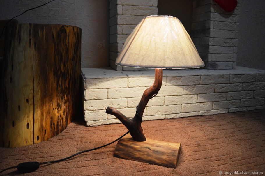 Светильник из пивной кружки