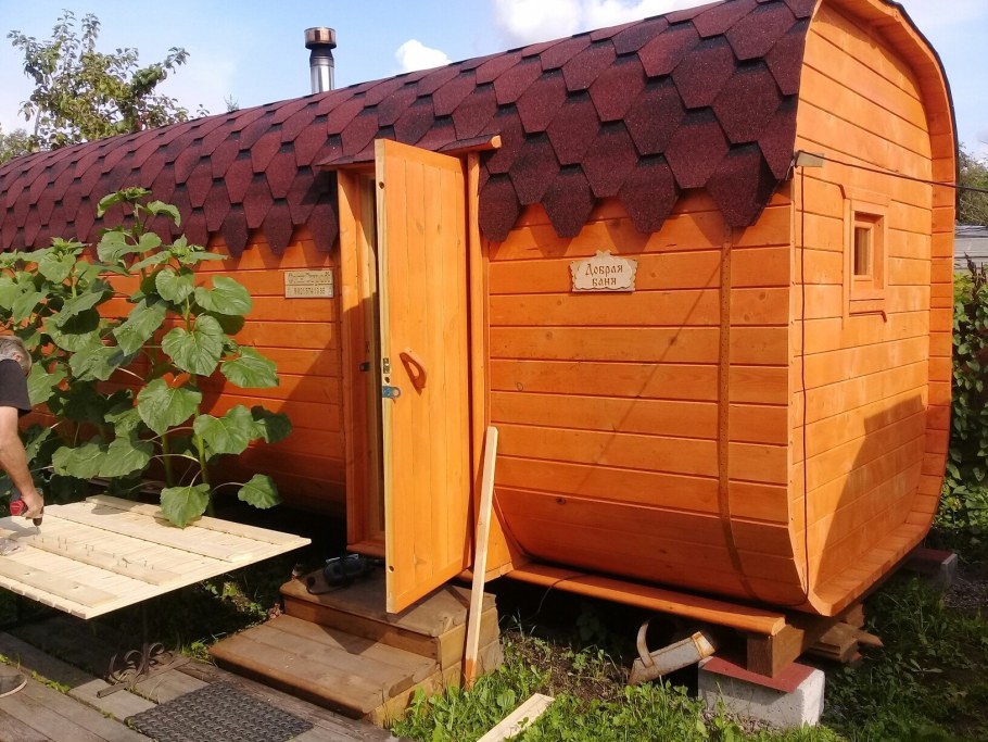 Баня на даче