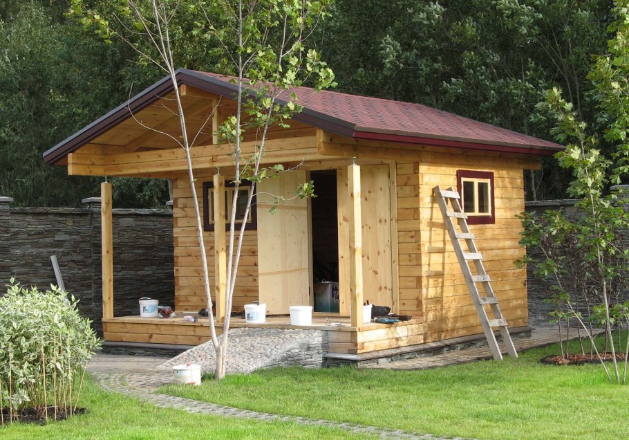 Баня на участке