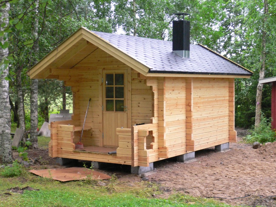 Баня-бочка "Квадро-мини"