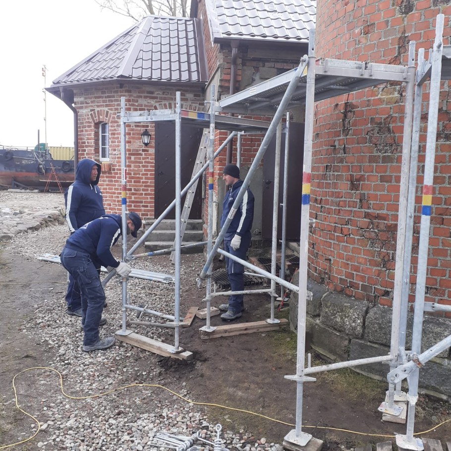 Схема установки маяков для штукатурки стен