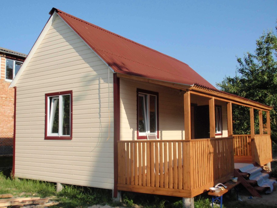 Каркасный дом эконом вариант