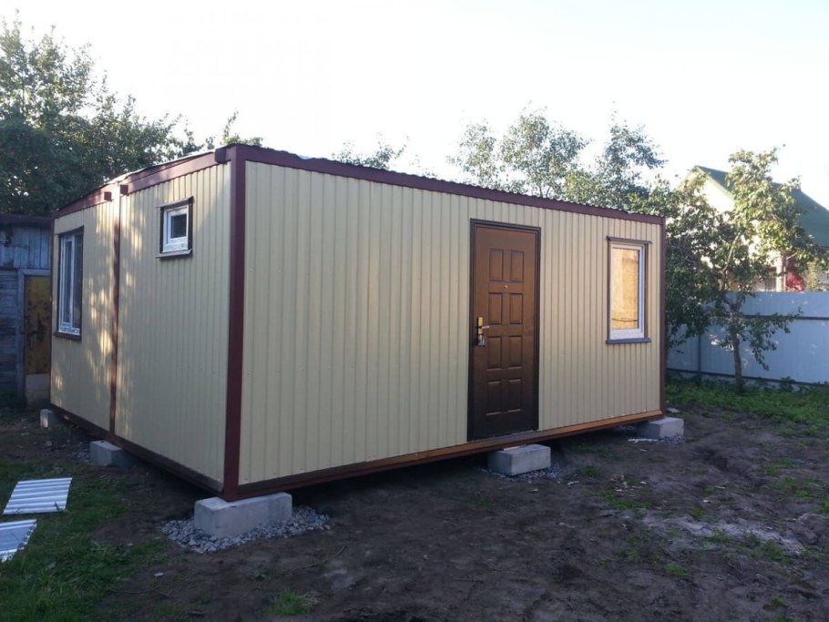 Жилой модуль бытовка 8x5