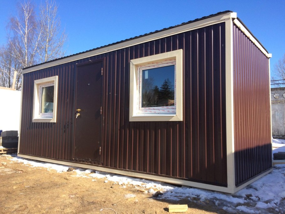 Полевой вагончик куб-МПН 6*3