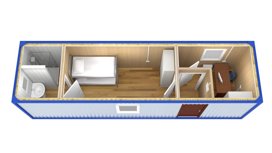 Модульная бытовка 9х3