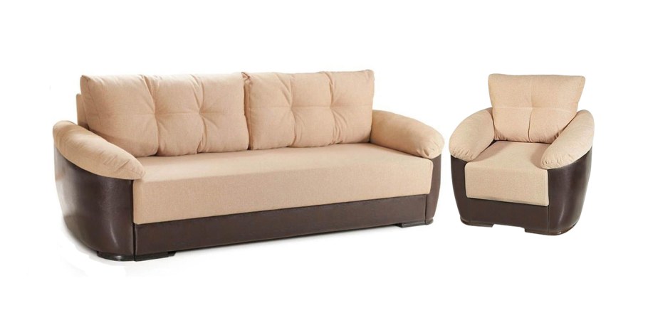 Диван и кресло комплект