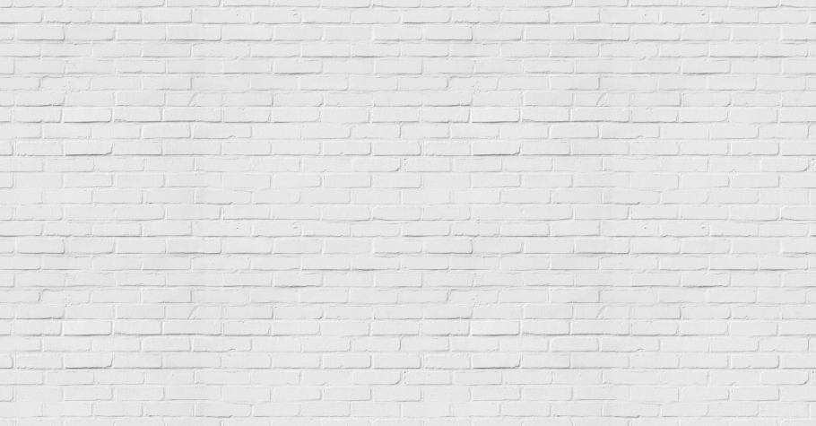Белая кирпичная стена
