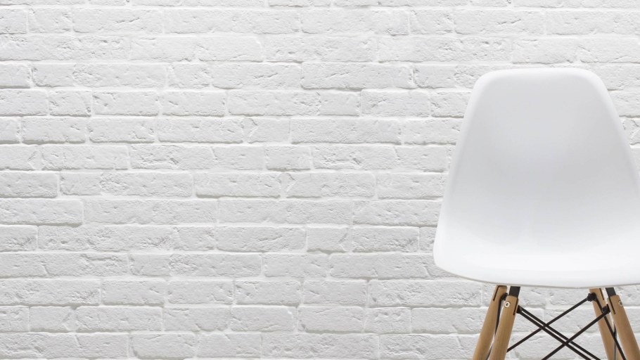 Стена белый кирпич