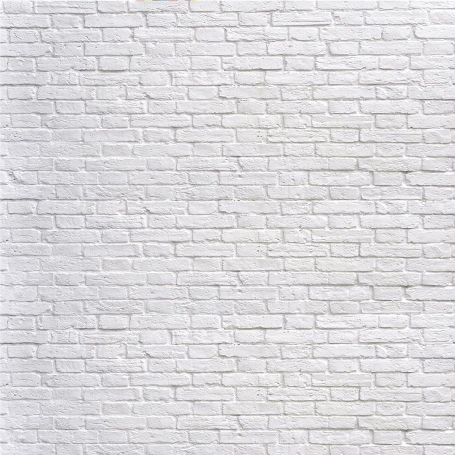 Кирпичная стенка белая