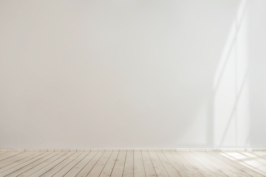 Деревянный пол мокап