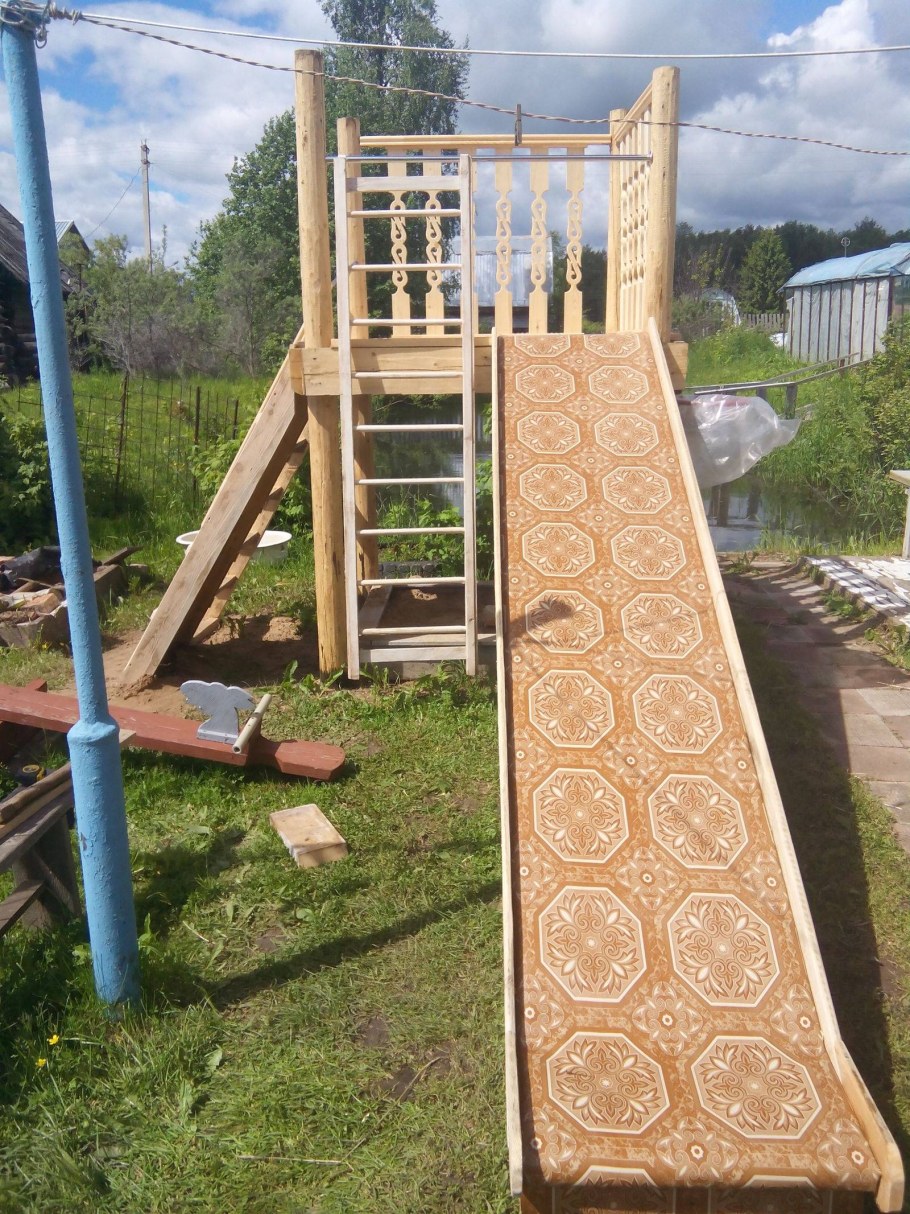 Горка для дачи