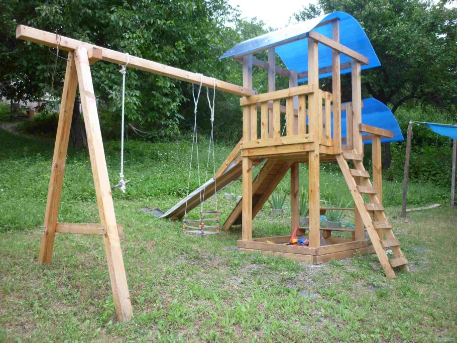 Детская игровая площадка своими руками
