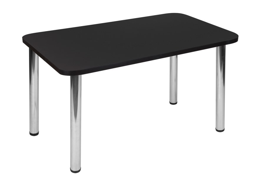 Кухонный стол Max 120x70 толстая столешница, ноги-хром