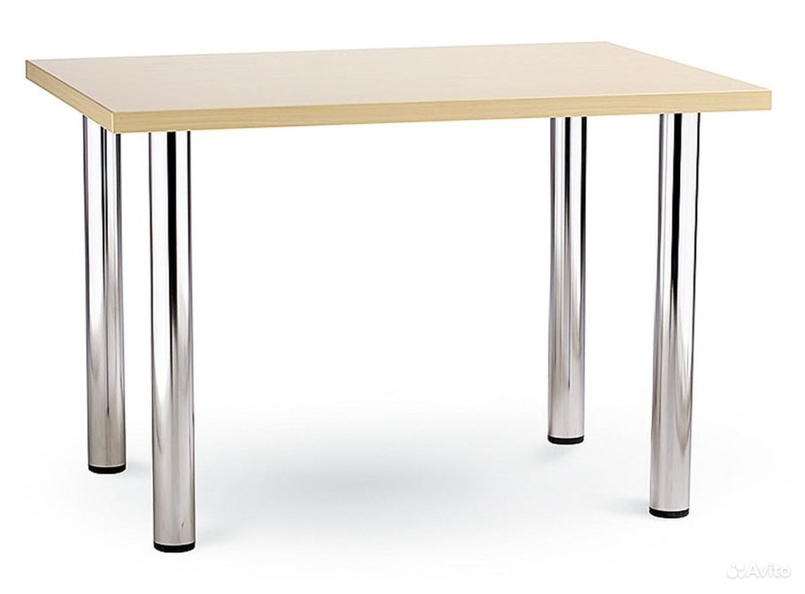 Стол обеденный 1000*700мм, 4 опоры ø50мм
