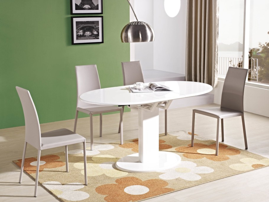 Стол раскладной в2332-1 белый