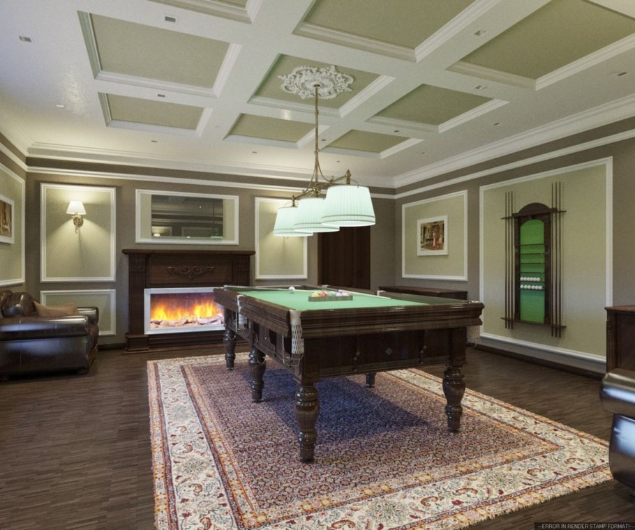 Дизайн бильярдной