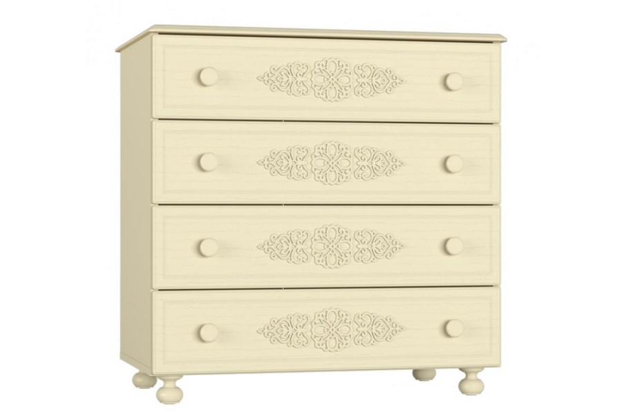 Комод Ассоль плюс АС-5 ваниль