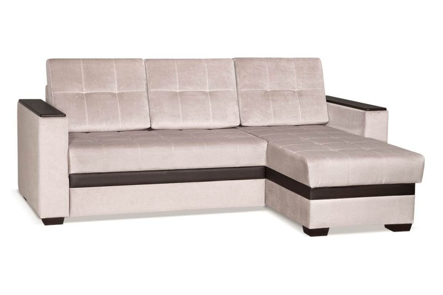 Диван Атланта угловой бежевый