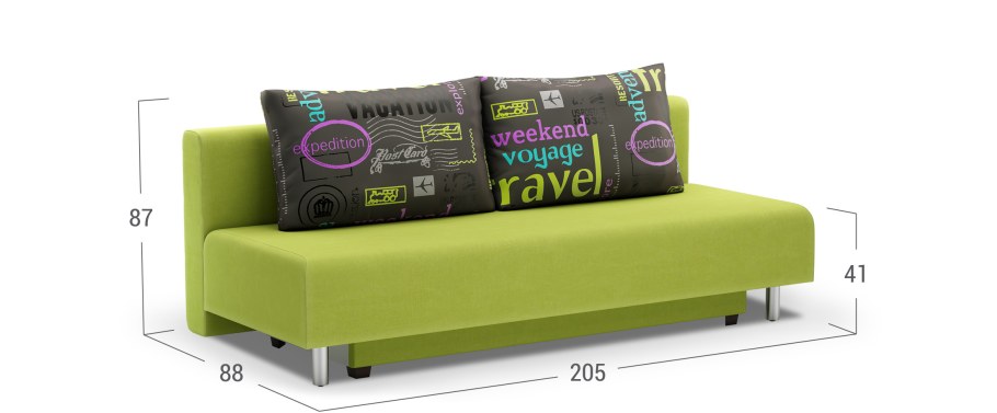 Велюровый диван хофф