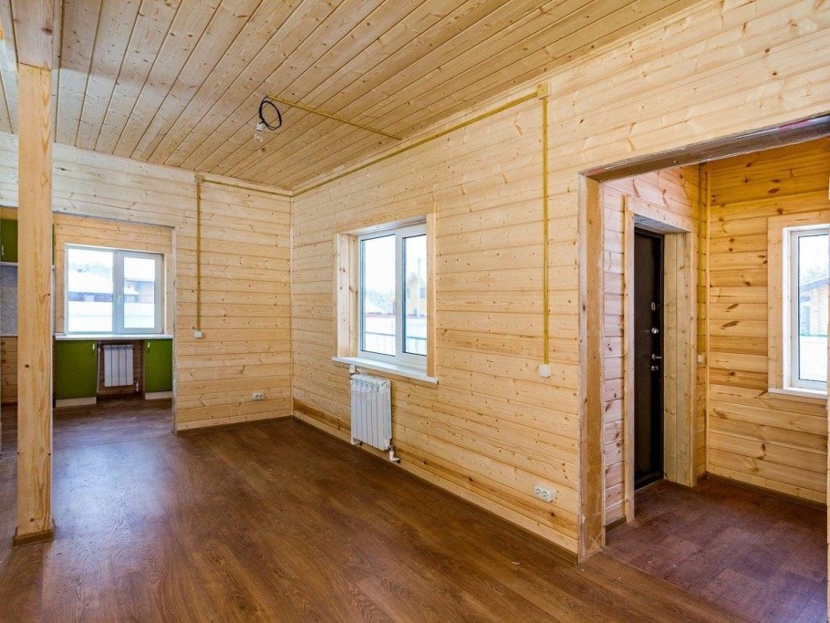 Отделка дачи изнутри