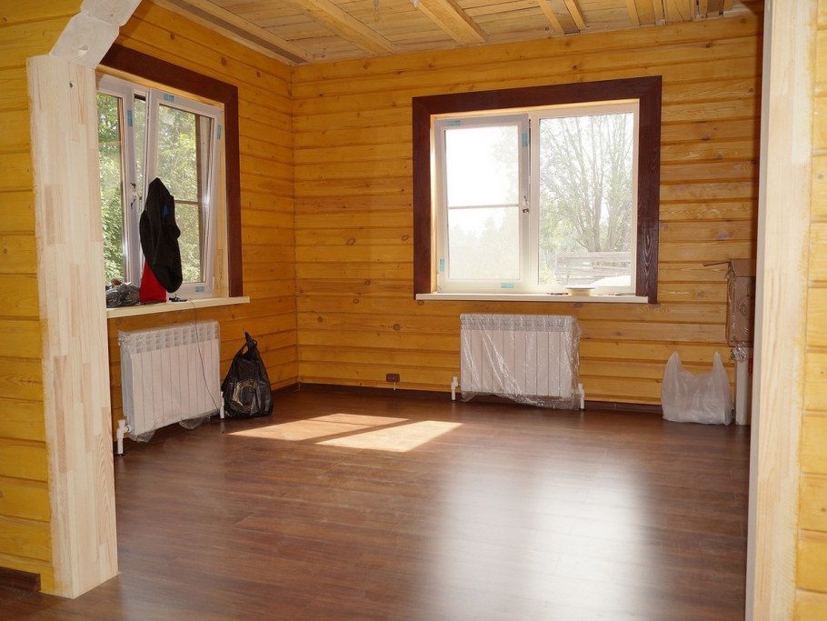 Деревянный интерьер