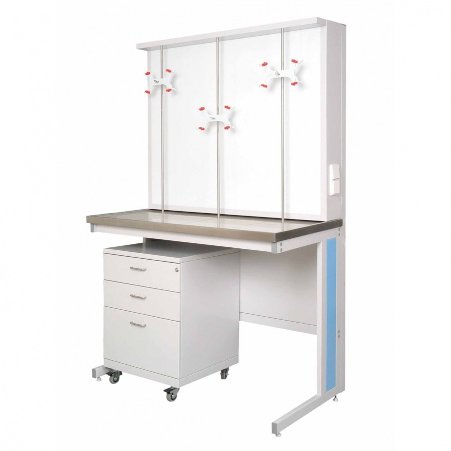 Лаб-Pro соцв 120.150.90 tr стол островной столешница цельная - Trespa