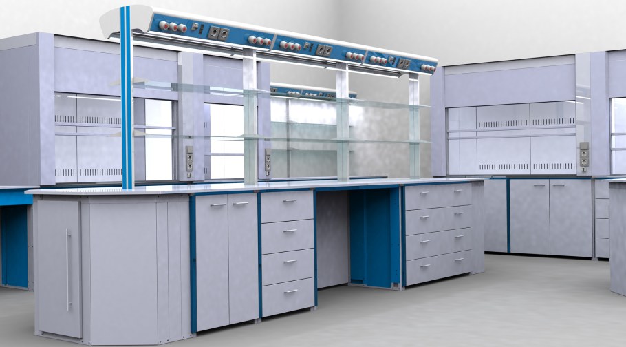 Стол лабораторный сл 03 МСК