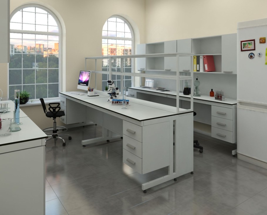 Стол лабораторный ПГЛ- лм ср6