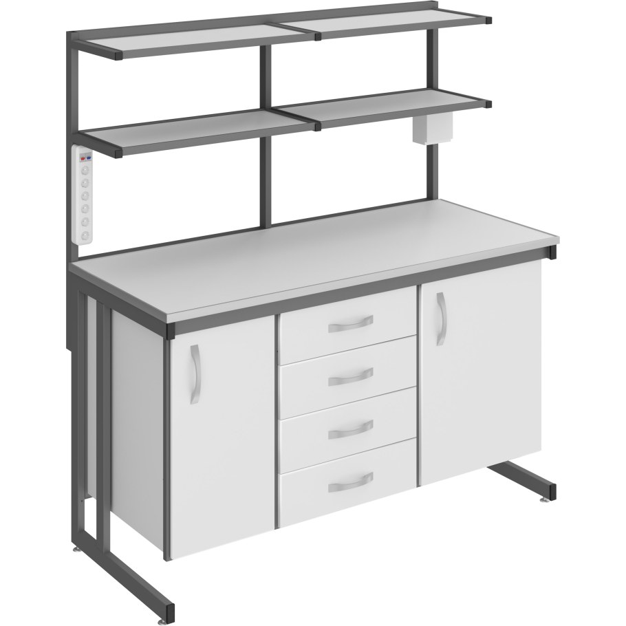 Сл-150.64.76 стол лабораторный низкий