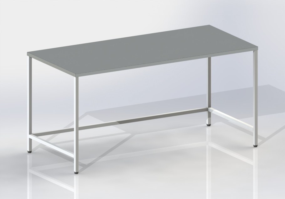 Стол лабораторный с 4 выдвижными ящиками сл-04-МСК-107