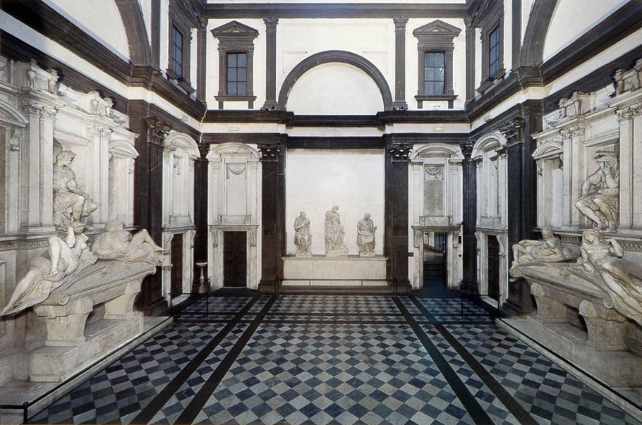 Новая сакристия (капелла Медичи) церкви Сан-Лоренцо