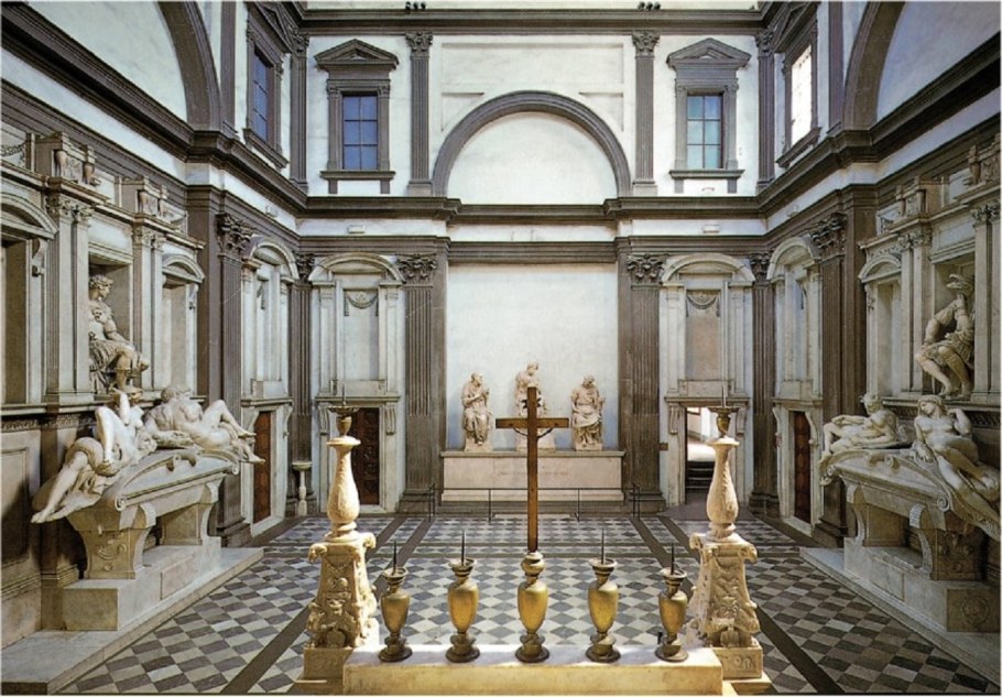 Усыпальница Медичи Микеланджело