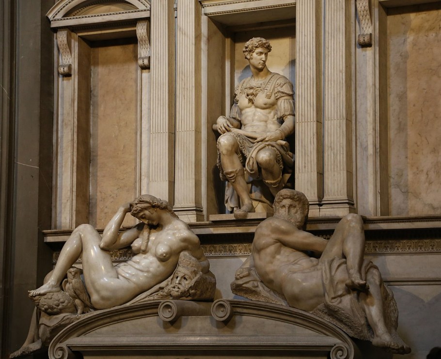 Микеланджело скульптуры капеллы Медичи