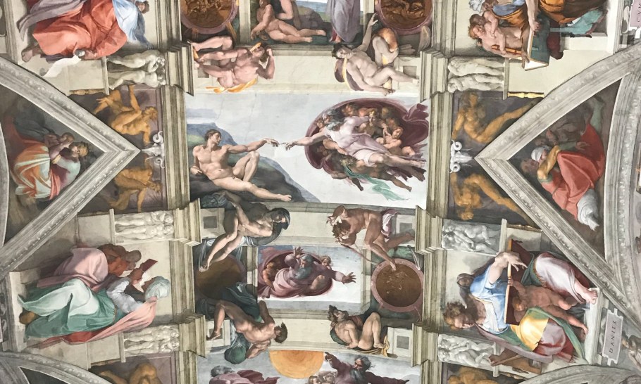Сикстинская капелла Сотворение светил