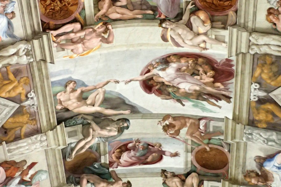 Микеланджело. Сикстинская капелла. 1508-1512.