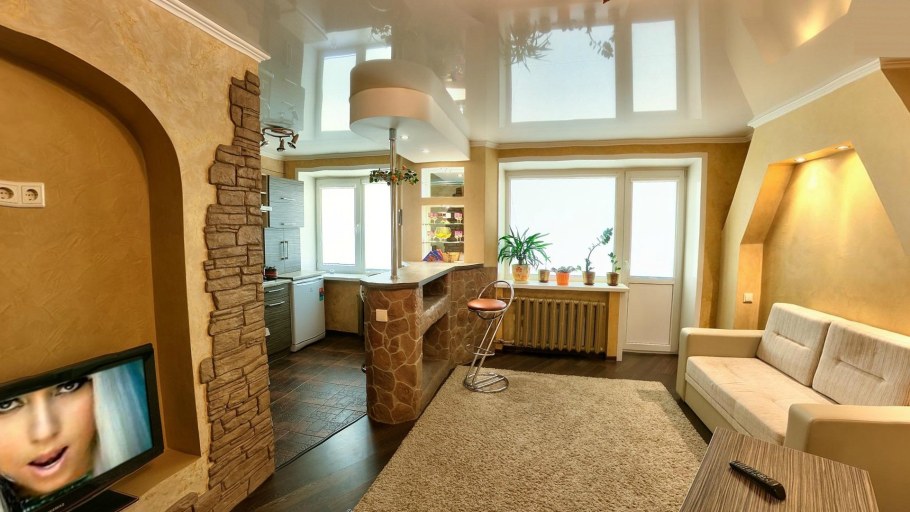 Евроремонт квартиры студии