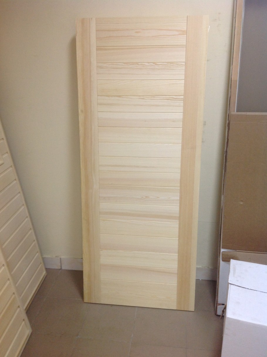 Конструктив шпонированной двери