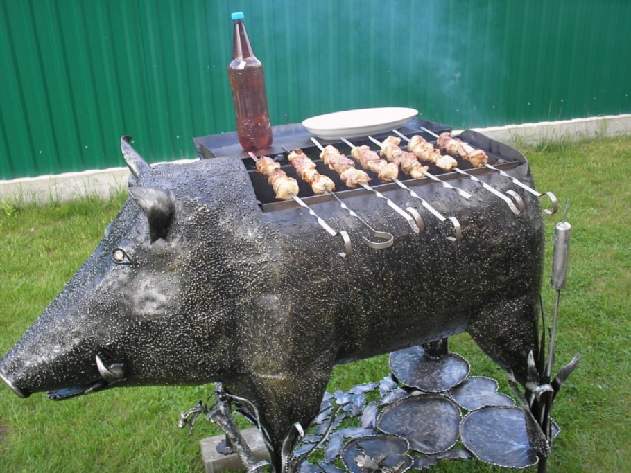 Мангал кабан