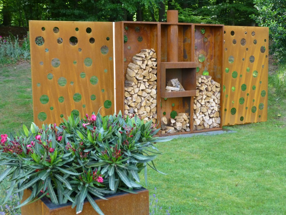 Дровница Delta-Park поленница WH