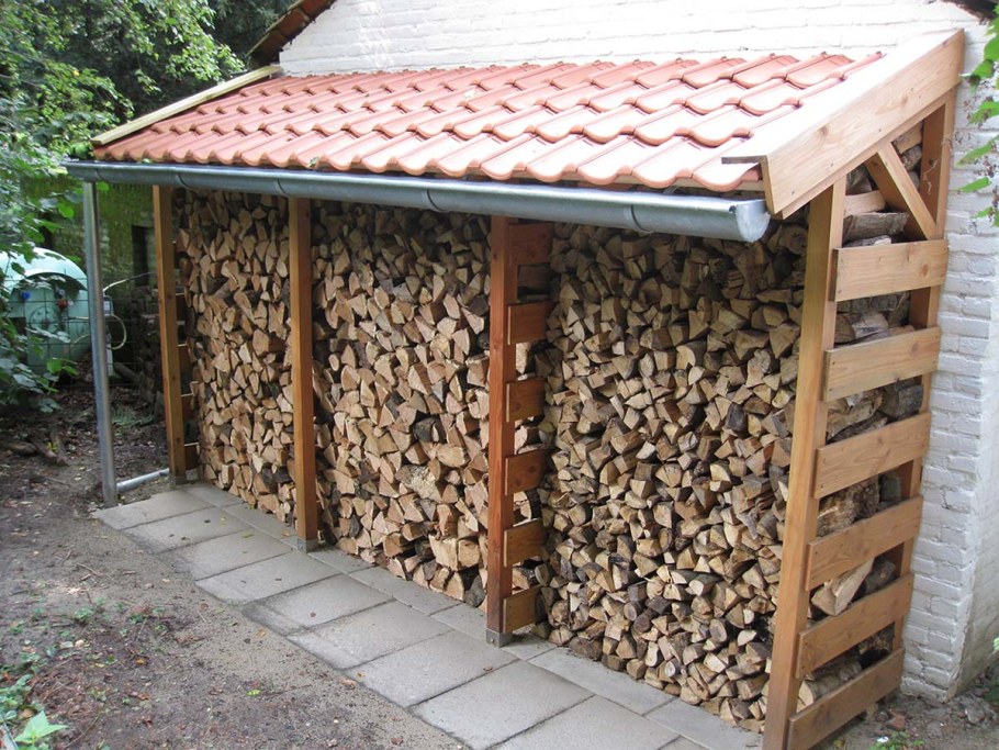 Дровник-хозблок 2х4