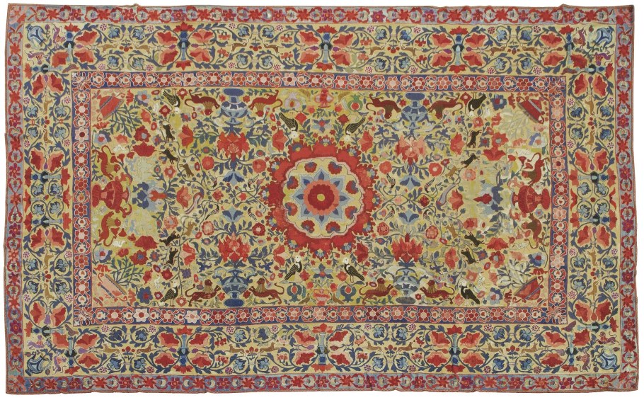 Двусторонний ковер ручной работы