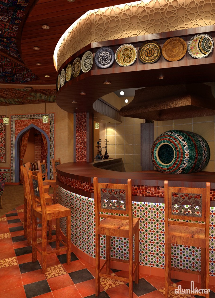 Чайхона интерьер ресторана