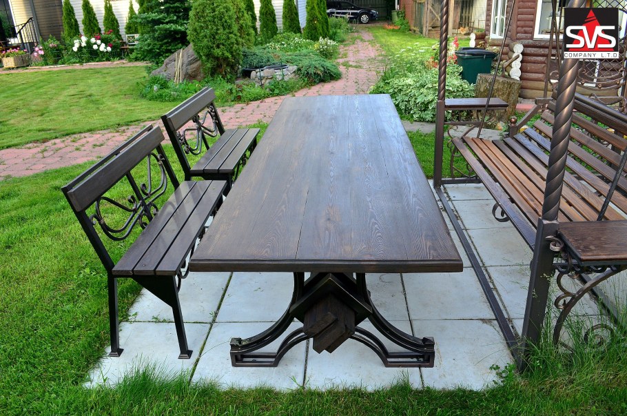 Мебель из профильной трубы в стиле лофт