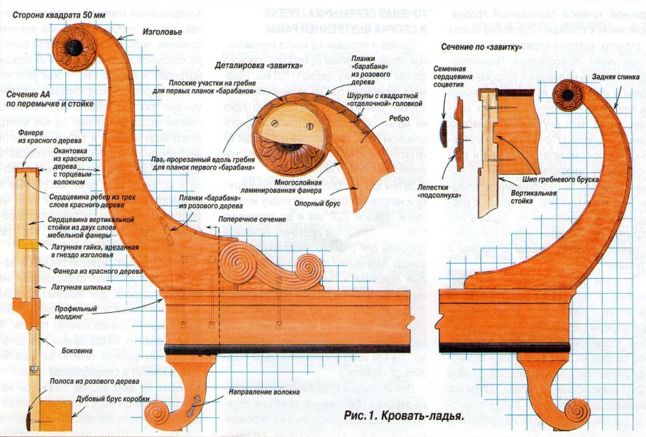 Опора для стола Петербург, h.820, отделка черный бархат (матовый)
