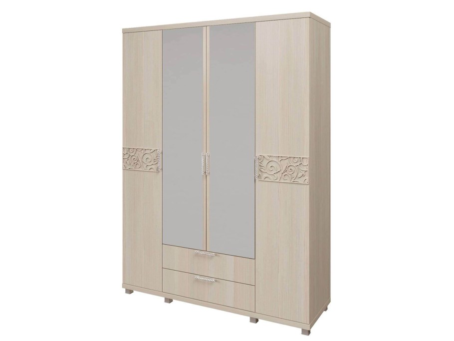 Шкаф настенный лайна-24к со стеклом