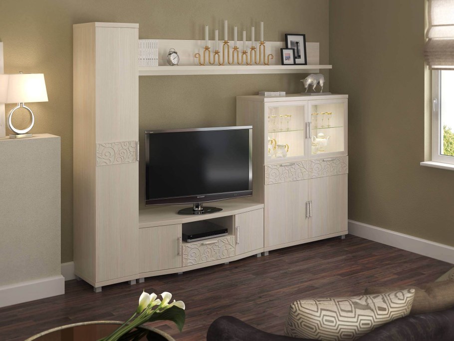 Гостиная Арника Ирис дуб бодега