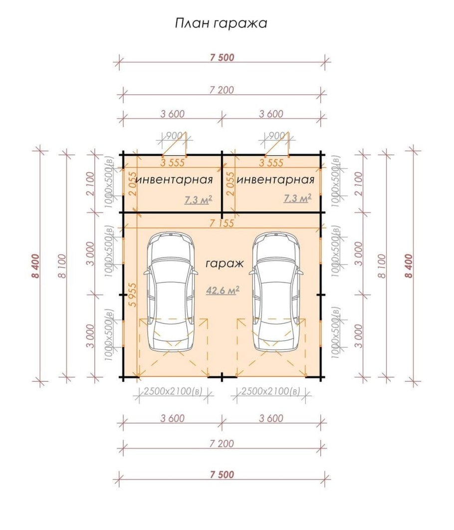 Гараж на два автомобиля (73 фото) - красивые картинки и HD фото